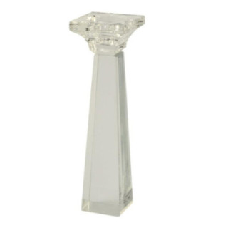 Świecznik 20,5cm szklany